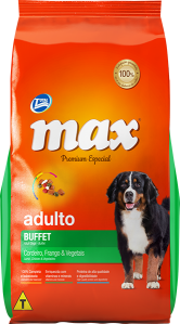 Ração Max Premium Especial Adultos Buffet: Cordeiro, Frango & Vegetais