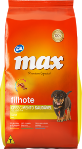 Ração Max Premium Especial Filhote Crescimento Saudável Carne