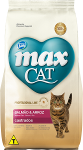 Max Cat Castrados Salmão & Arroz