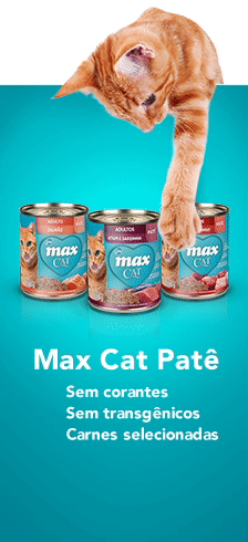 linha de rações para gatos max total alimentos